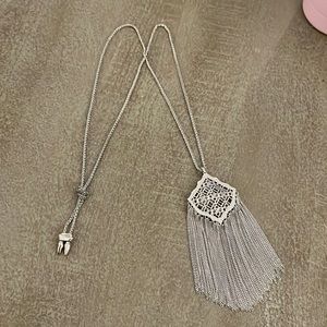 Kendra Scott silver necklace